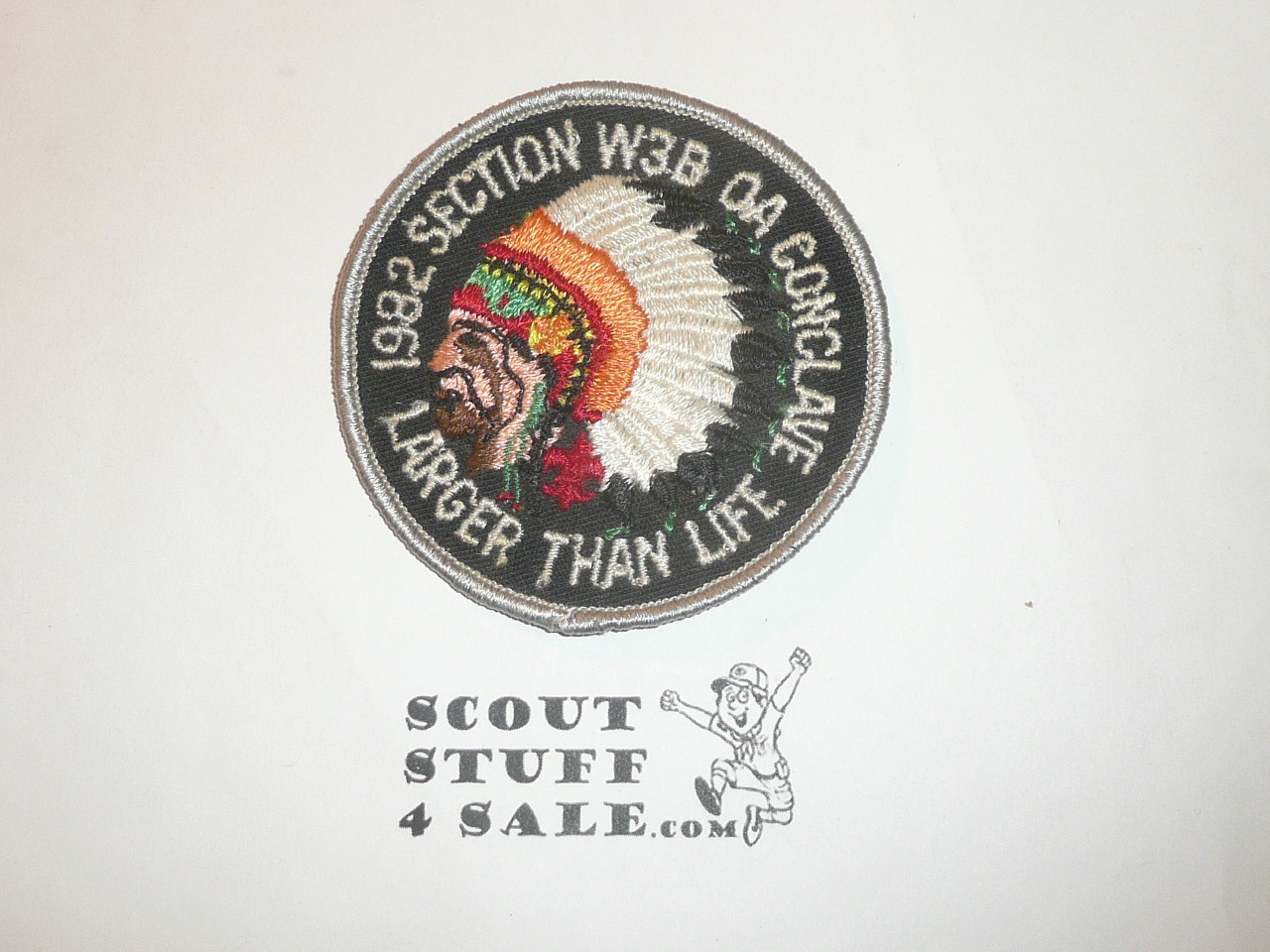 Section W3B 1982 O.A. Conclave Patch - Scout
