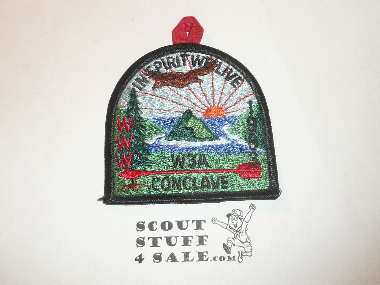 Section W3A 1983 O.A. Conclave STAFF Patch - Scout