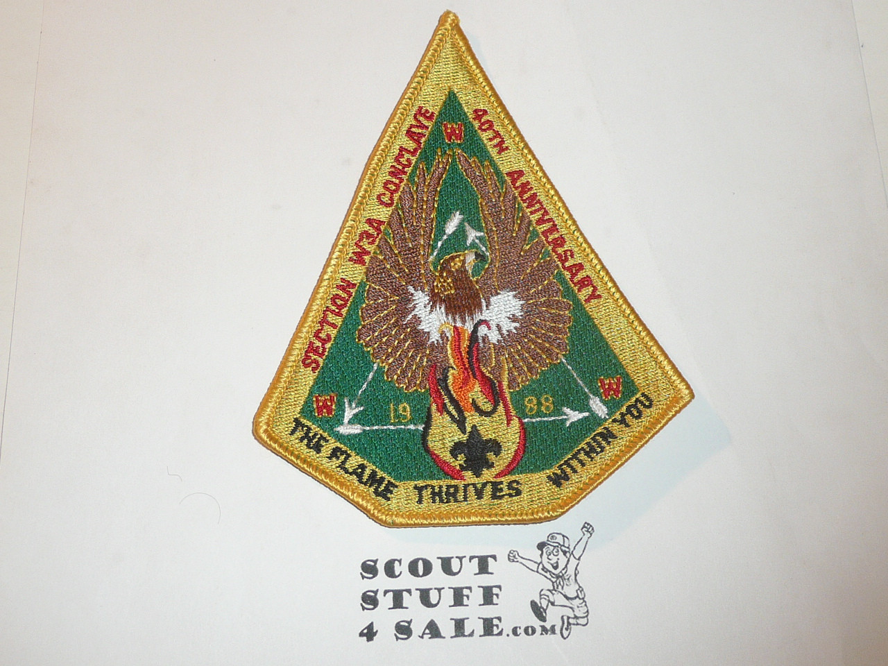 Section W3A 1988 O.A. Conclave Patch - Scout