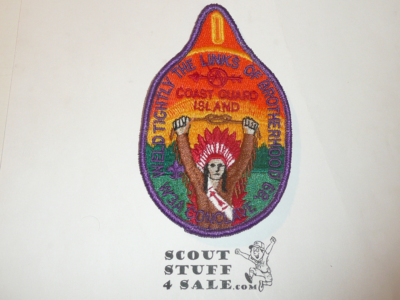 Section W3A 1989 O.A. Conclave STAFF Patch - Scout