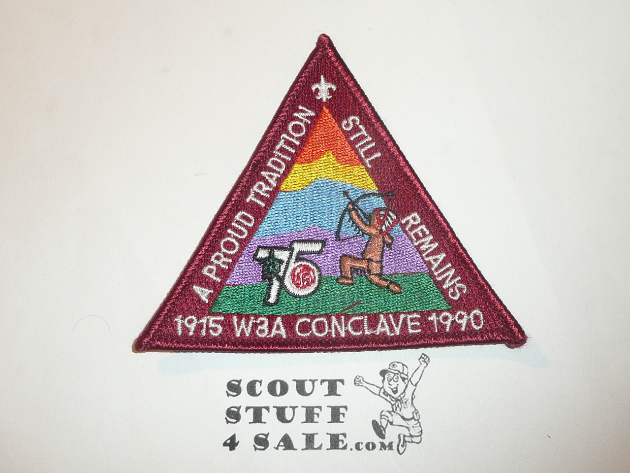 Section W3A 1990 O.A. Conclave Patch - Scout