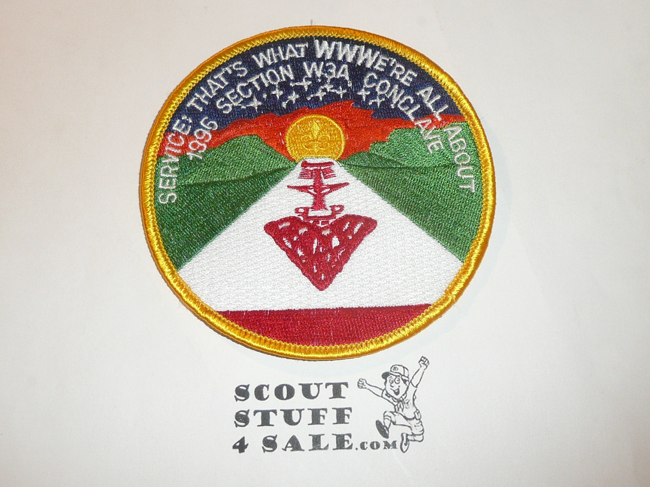 Section W3A 1996 O.A. Conclave STAFF Patch - Scout