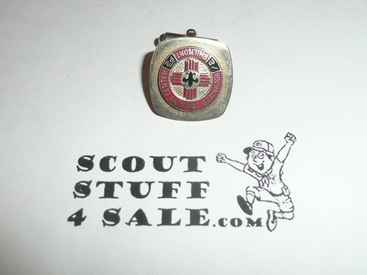 Philmont Scout Ranch, Training Center Cuff Link, single