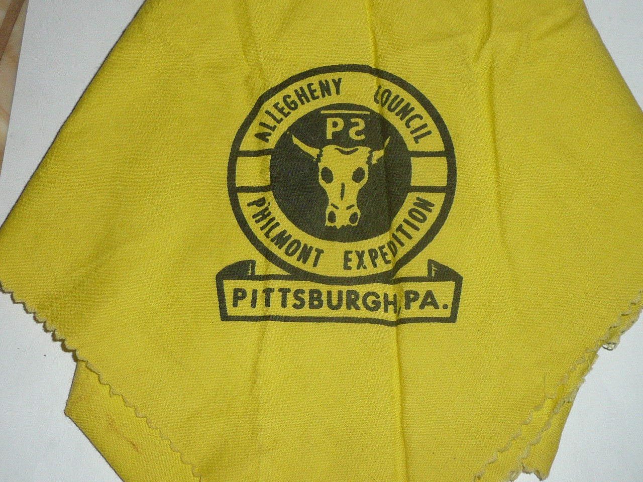 Philmont Scout Ranch Neckerchief, Allegheny Council Contingent, used