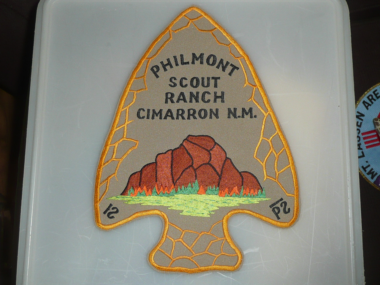 Philmont Scout Ranch, Large Arrowhead Jacket Patch