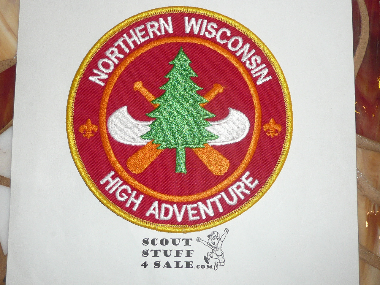 Northern Wisconsin High Adventure Canoe Base Jacket Patch