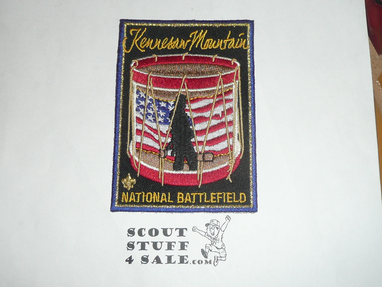 Kennesaw Mountain National Battlefield Trail Patch, Issued by the Boy Scouts of America