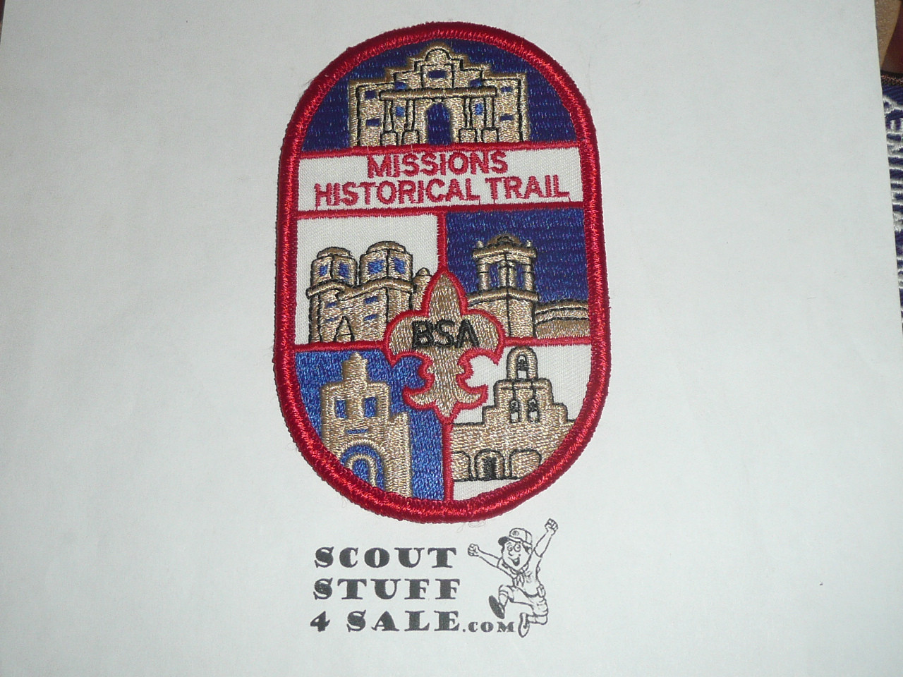 Missions Historical Trail Patch