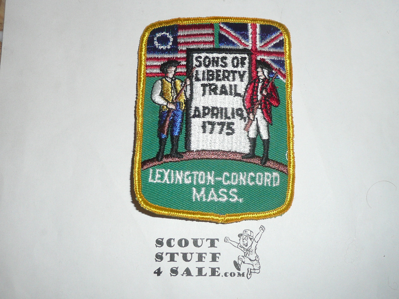 Sons of Liberty Trail Patch, Lexington-Concord MA