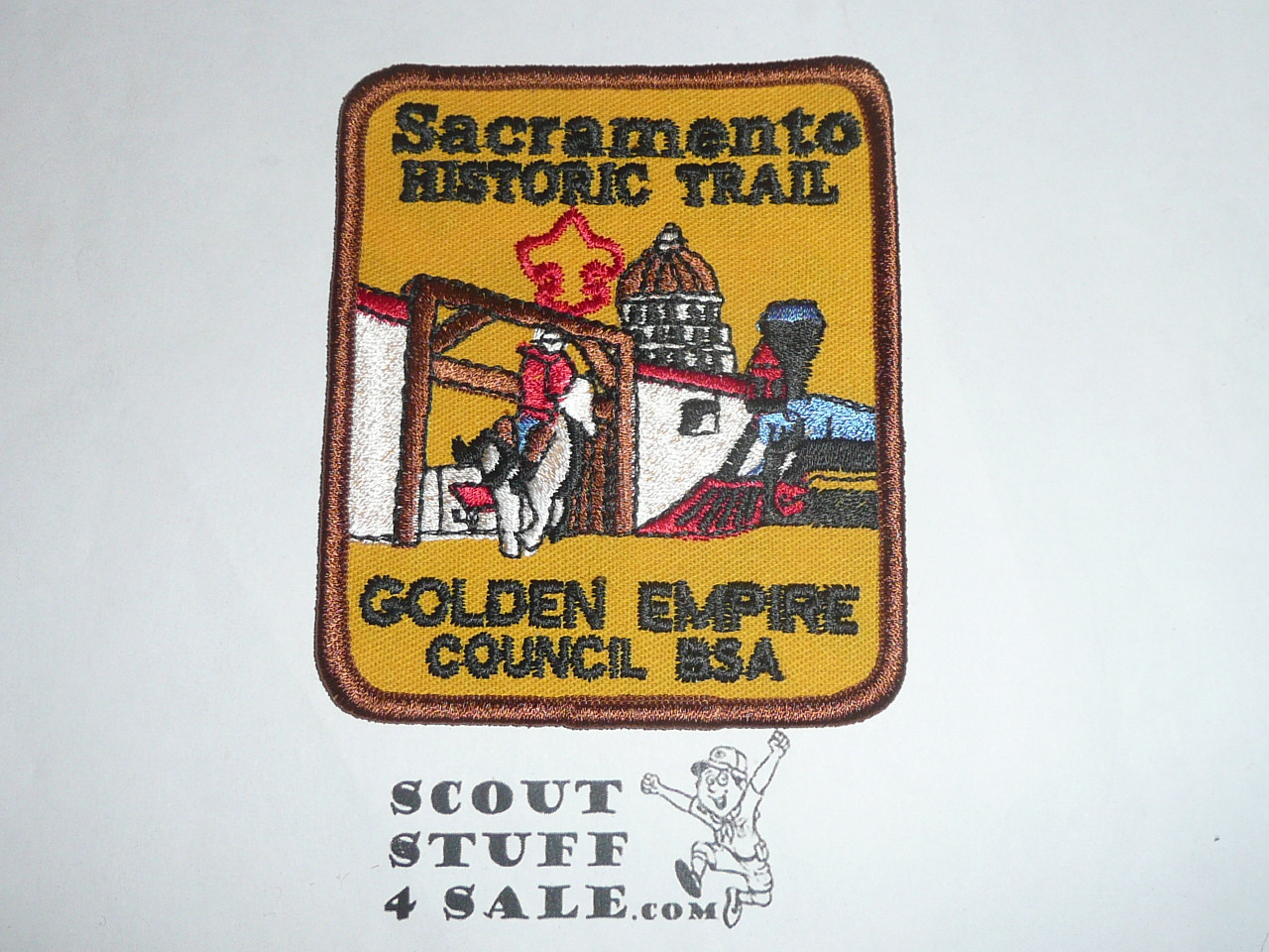 Sacramento Historic Trail Patch, Golden Empire Council, variety #2