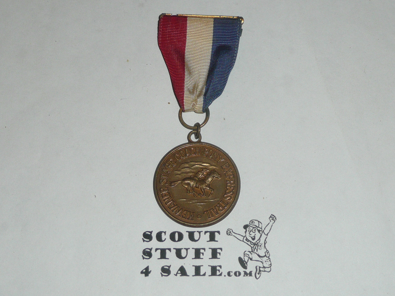 Kewanee Stage Coach, Pony Express Trail, Boy Scout Trail Medal