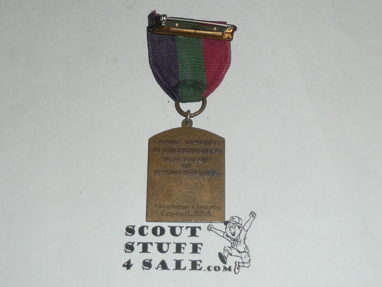 Abraham Lincoln Trail, Boy Scout Trail Medal, Abraham Lincoln Council