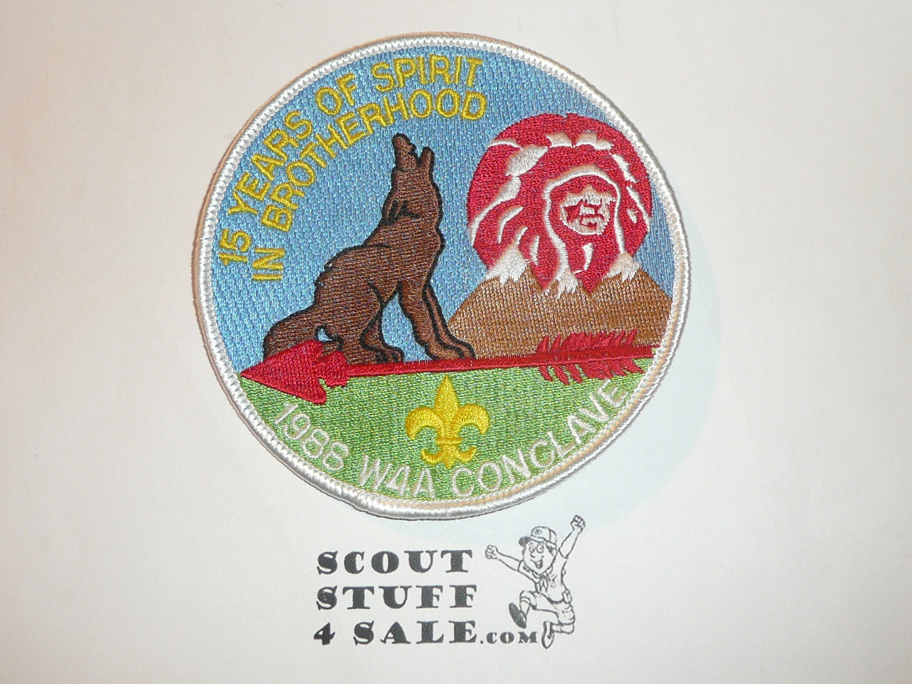 Section / Area W4A Order of the Arrow Conference Patch, 1988