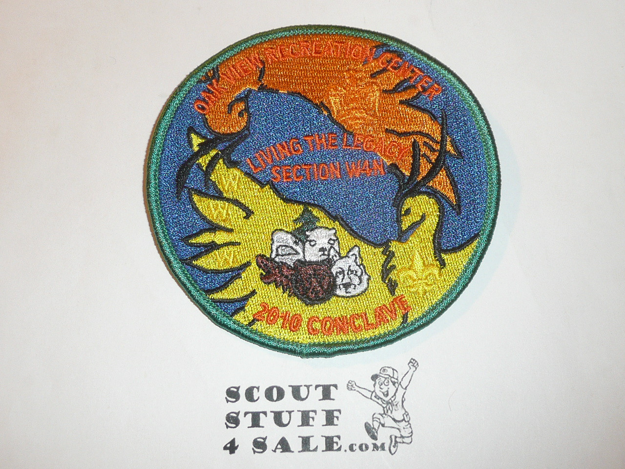 Section / Area W4N Order of the Arrow Conference Patch, 2010