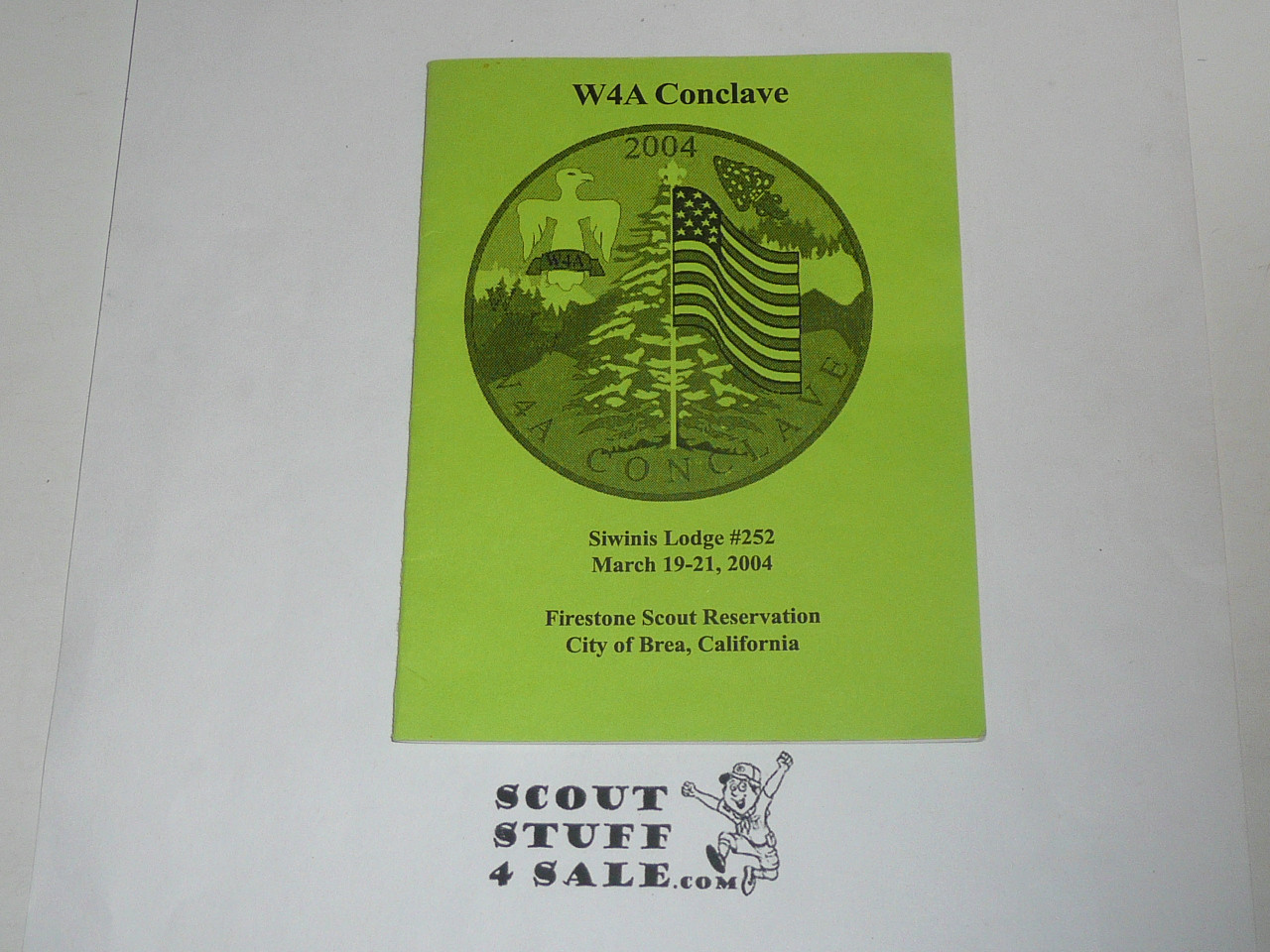 Section / Area W4A Order of the Arrow Conference Booklet, 2004