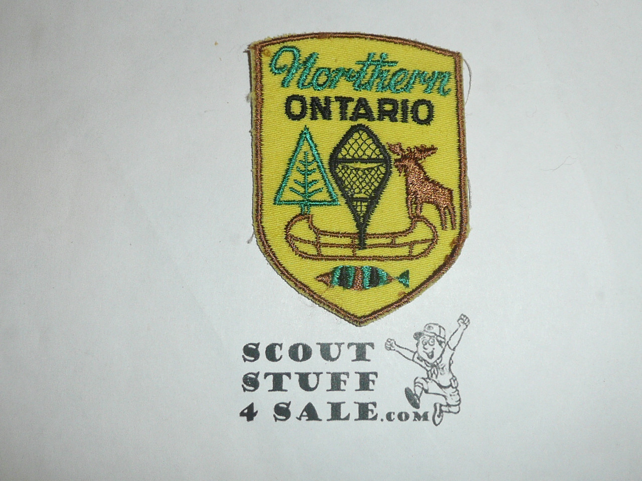 Vintage Northern Ontario Souvenir Shield Patch
