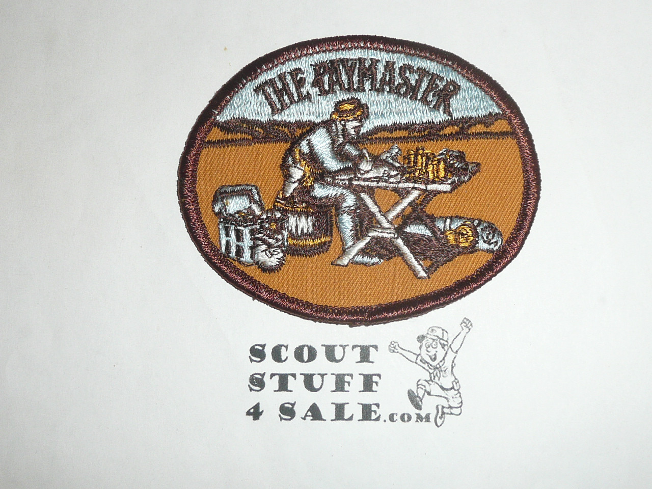 Vintage The Paymaster Travel Souvenir Patch