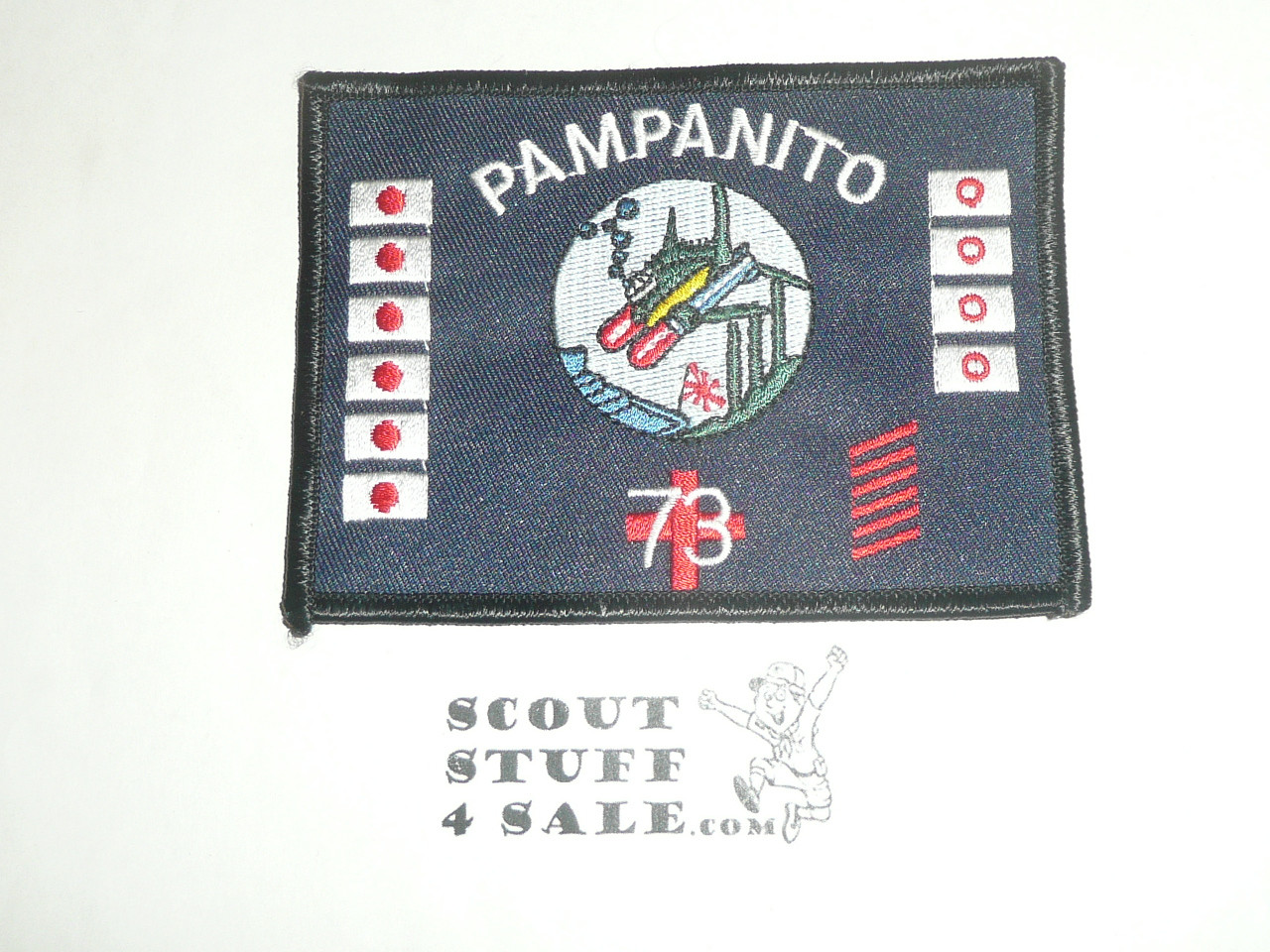 Vintage Pampanito Travel Souvenir Patch