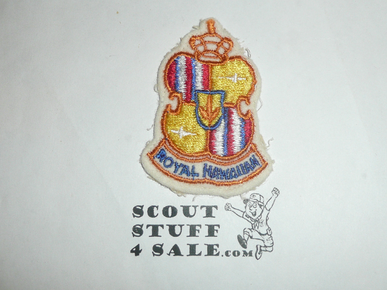 Vintage Royal Hawaiian Travel Souvenir Patch