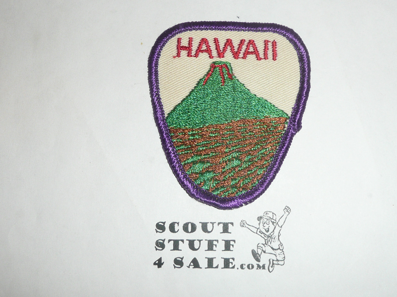 Vintage Hawaii Travel Souvenir Patch