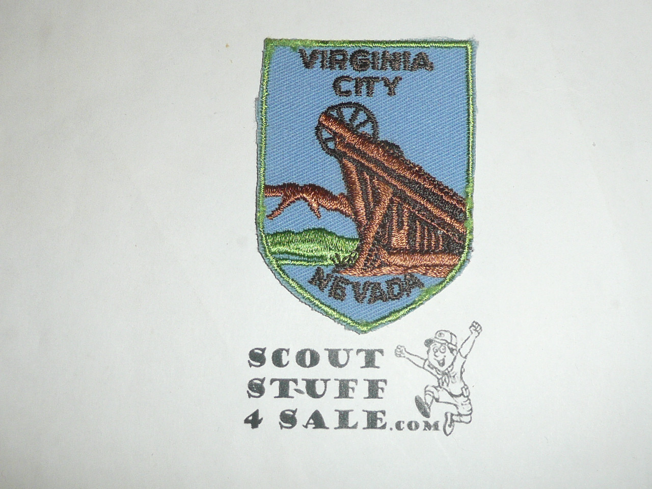 Vintage Virginia City NV Travel Souvenir Patch