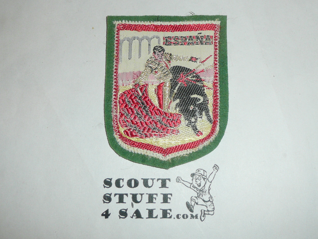 Vintage Spain Travel Souvenir Patch