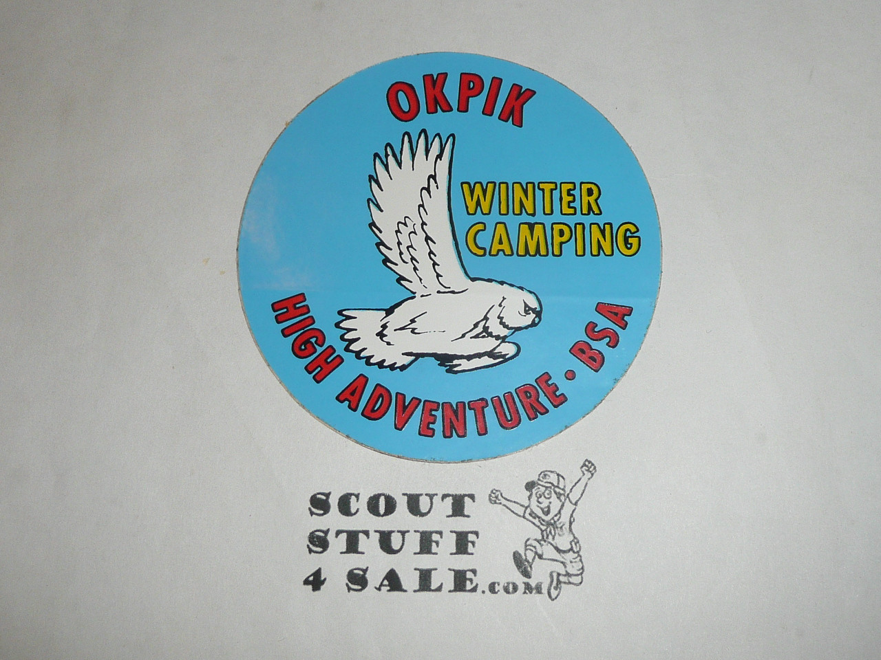 Okpik Winter Camping High Adventure Sticker