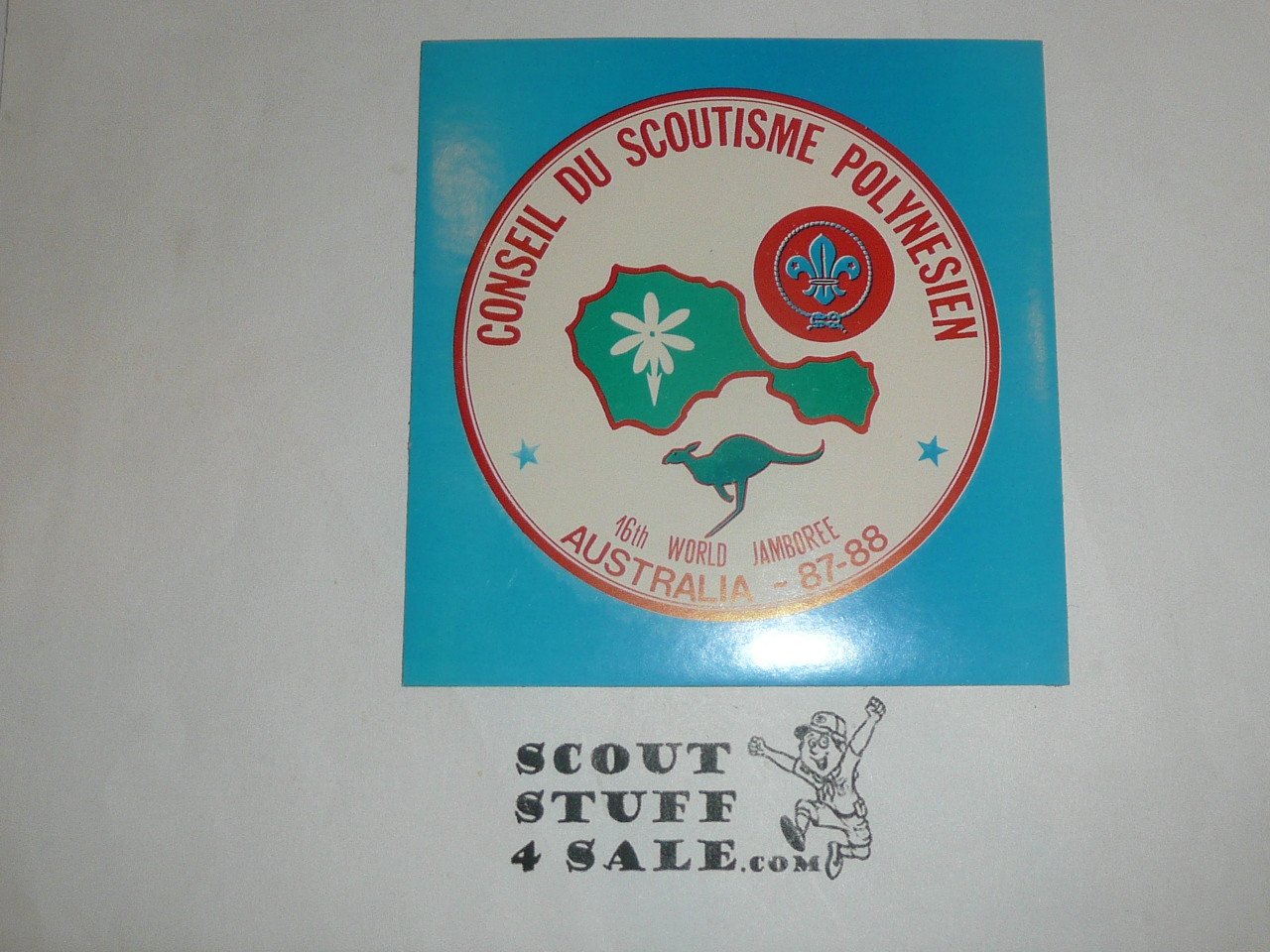 1987-88 World Jamboree Polynesian Contingent Sticker