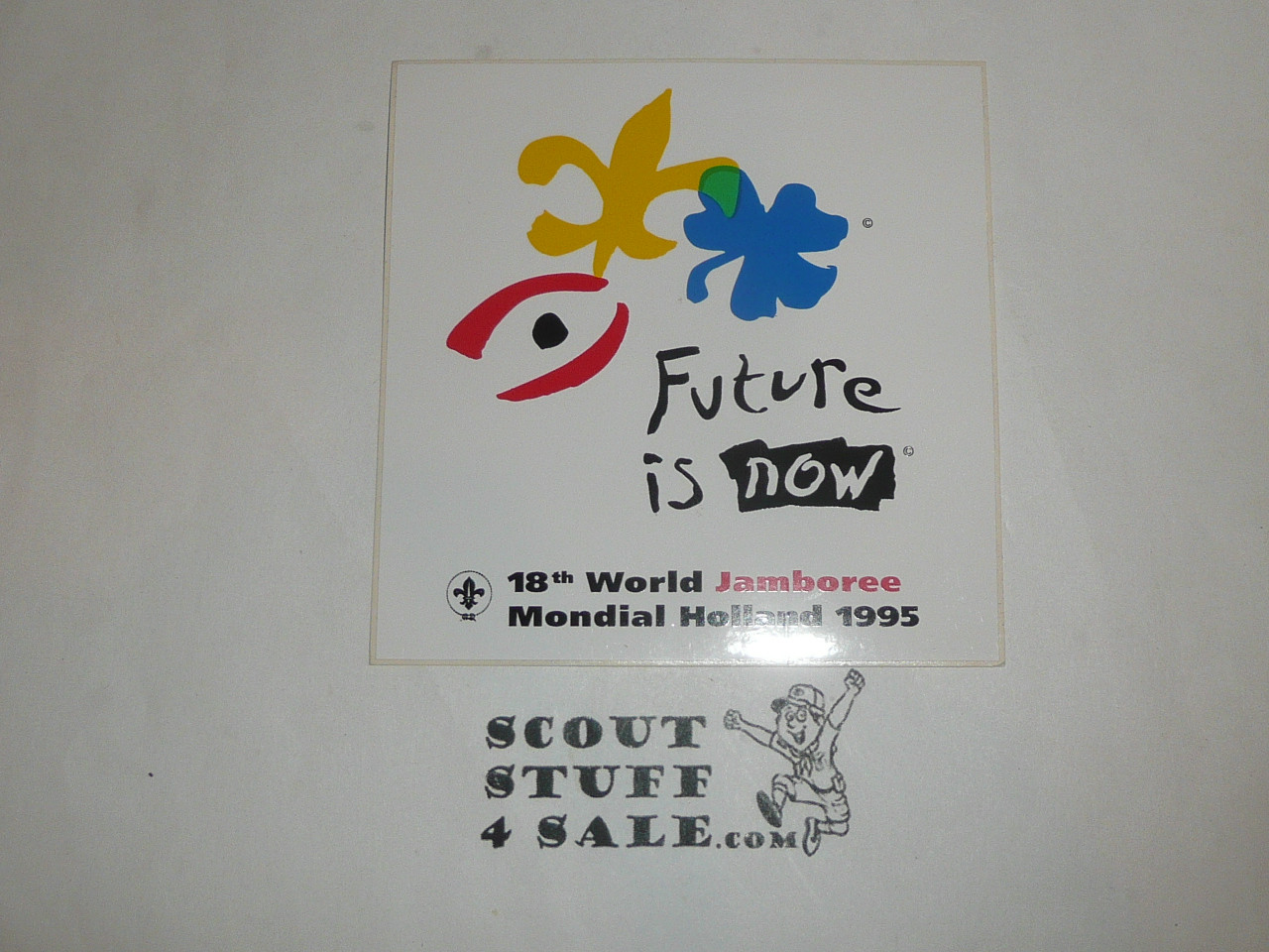 1995 World Jamboree Sticker