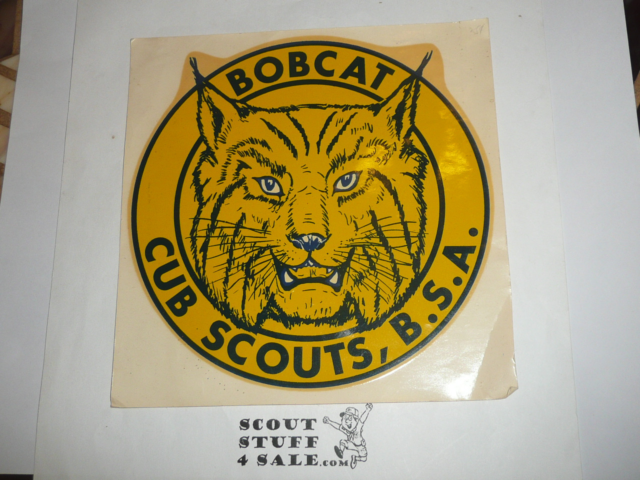 Bobcat Rank Decal, Large