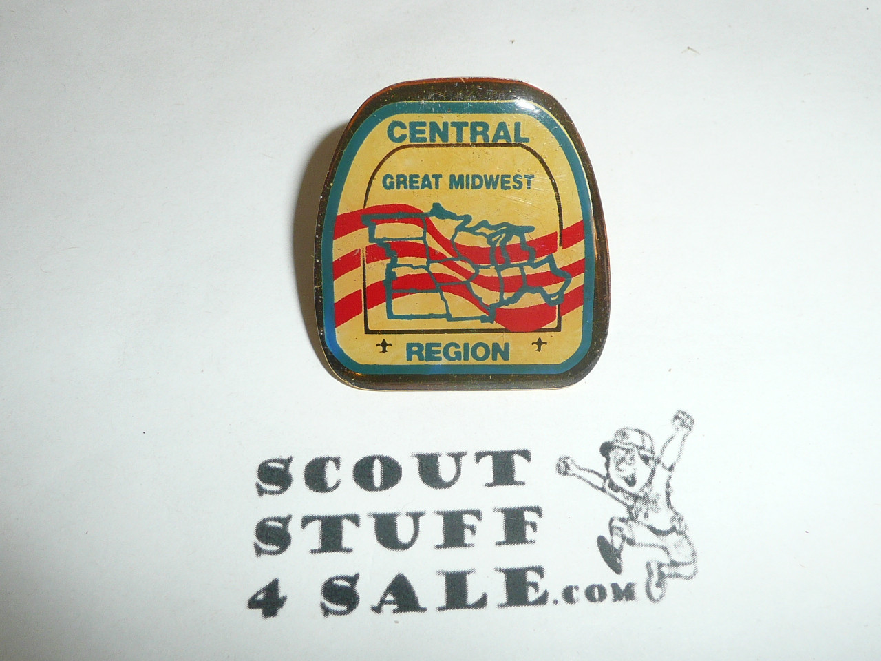 Central Region Neckerchief Slide - Scout
