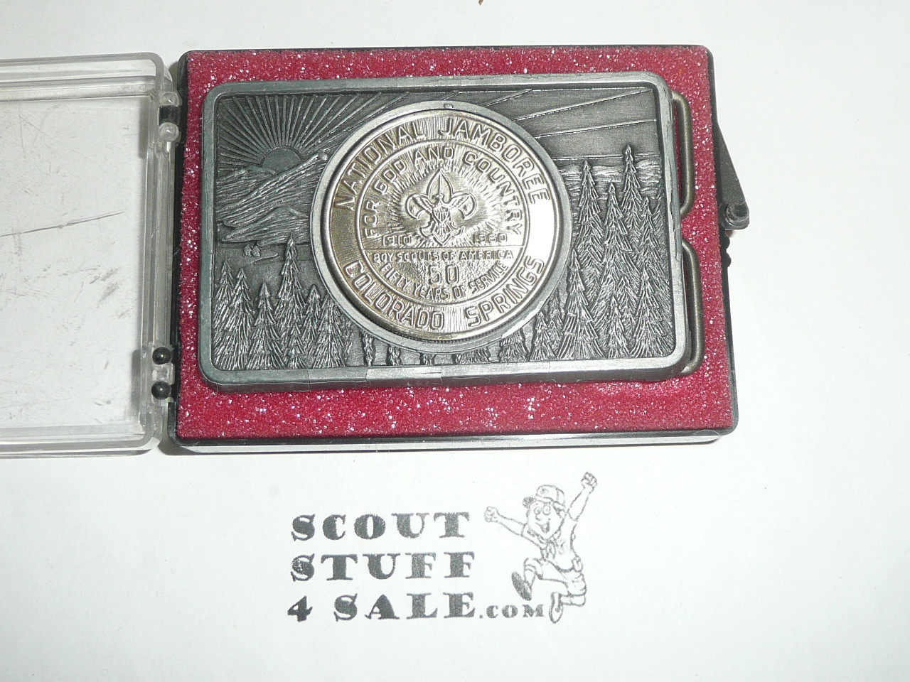 1960 National Jamboree Belt Buckle