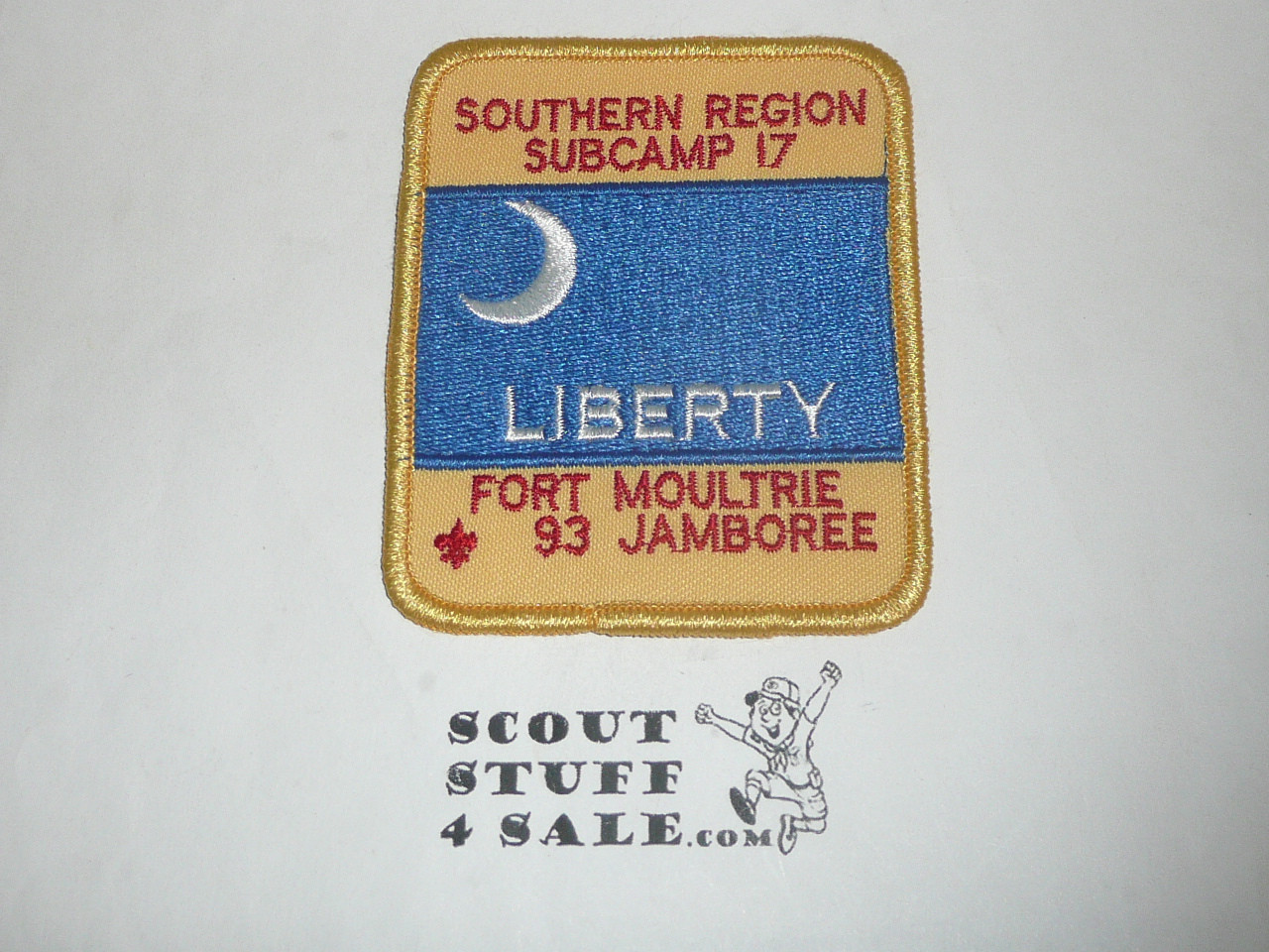 1993 National Jamboree Subcamp 17 Patch