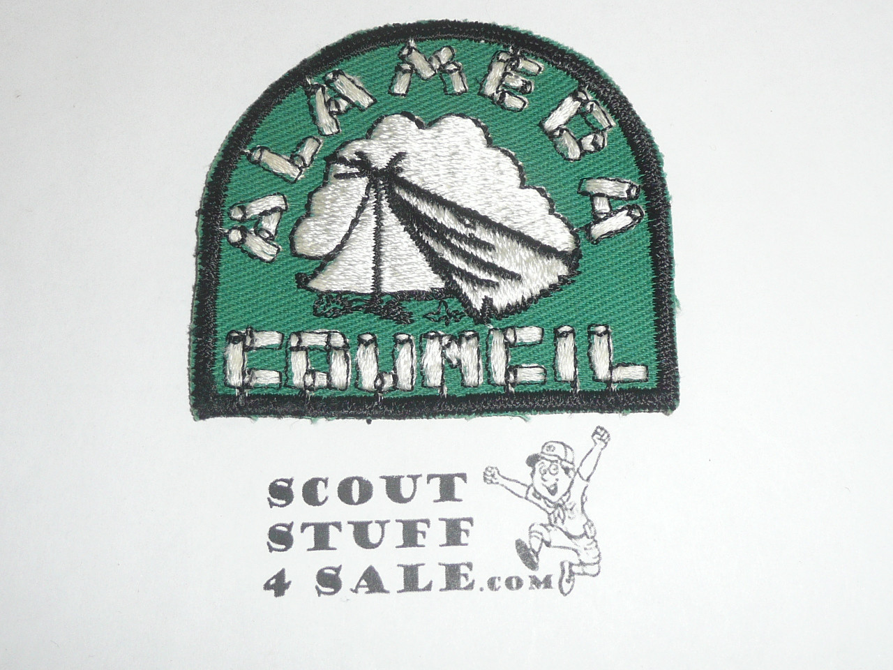 Alameda Council Patch (CP), 1950's, sewn