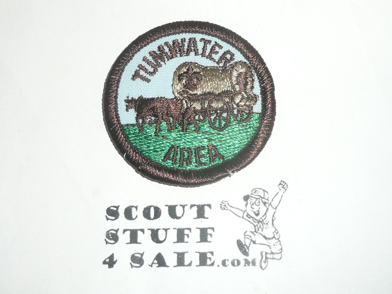 Tumwater Council Patch (CP), round