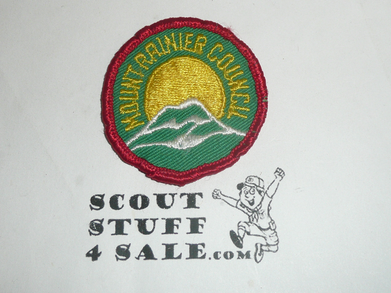Mount Rainier Council Patch (CP), lite use