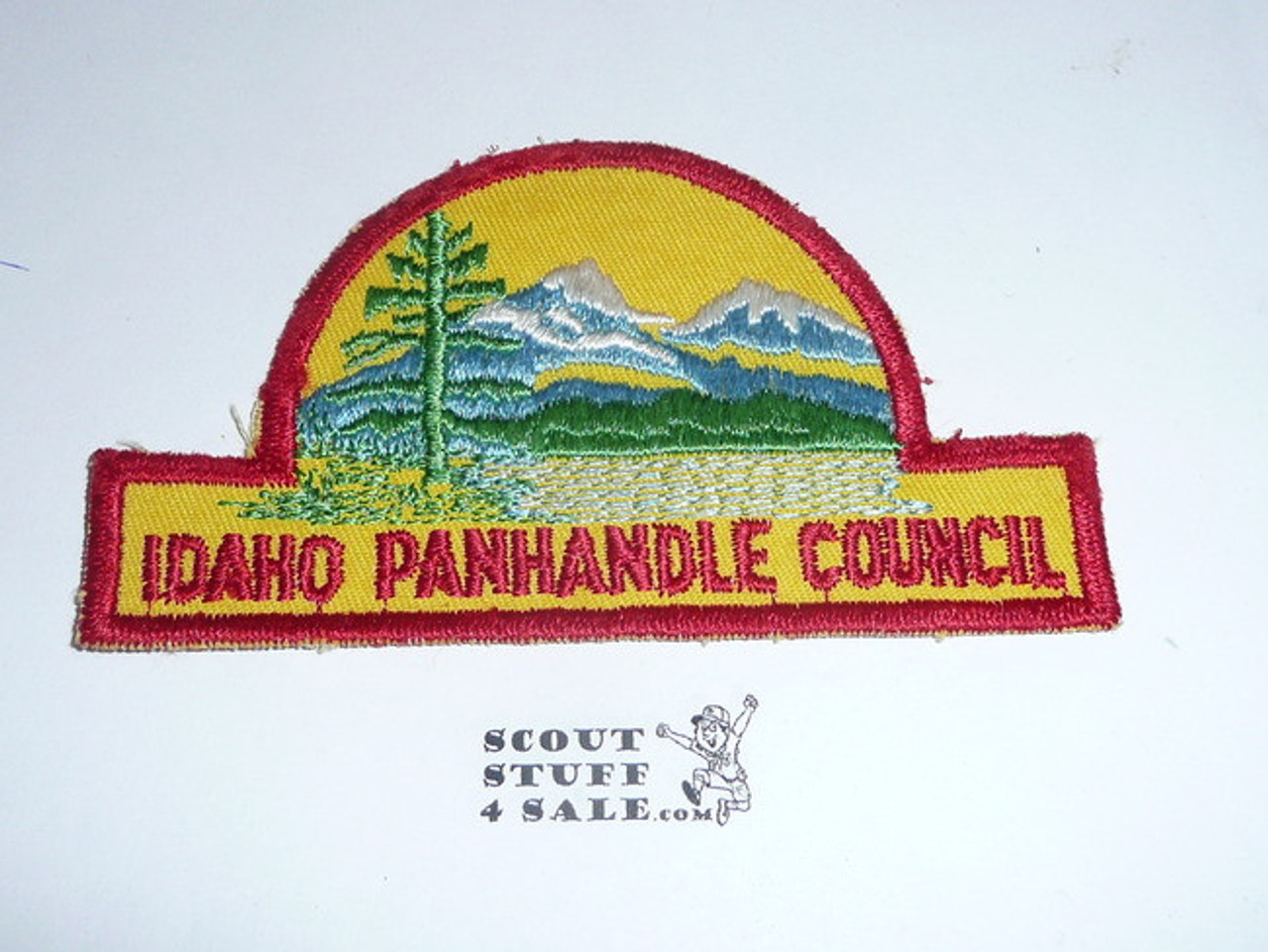 Idaho Panhandle Council Patch (CP) - HAT shape with BSA