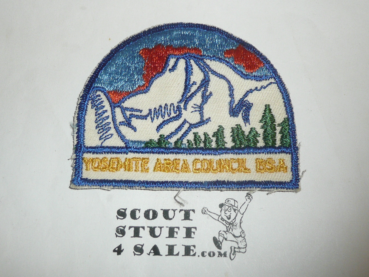 Yosemite Area Council Patch (CP) - Rarely seen dome