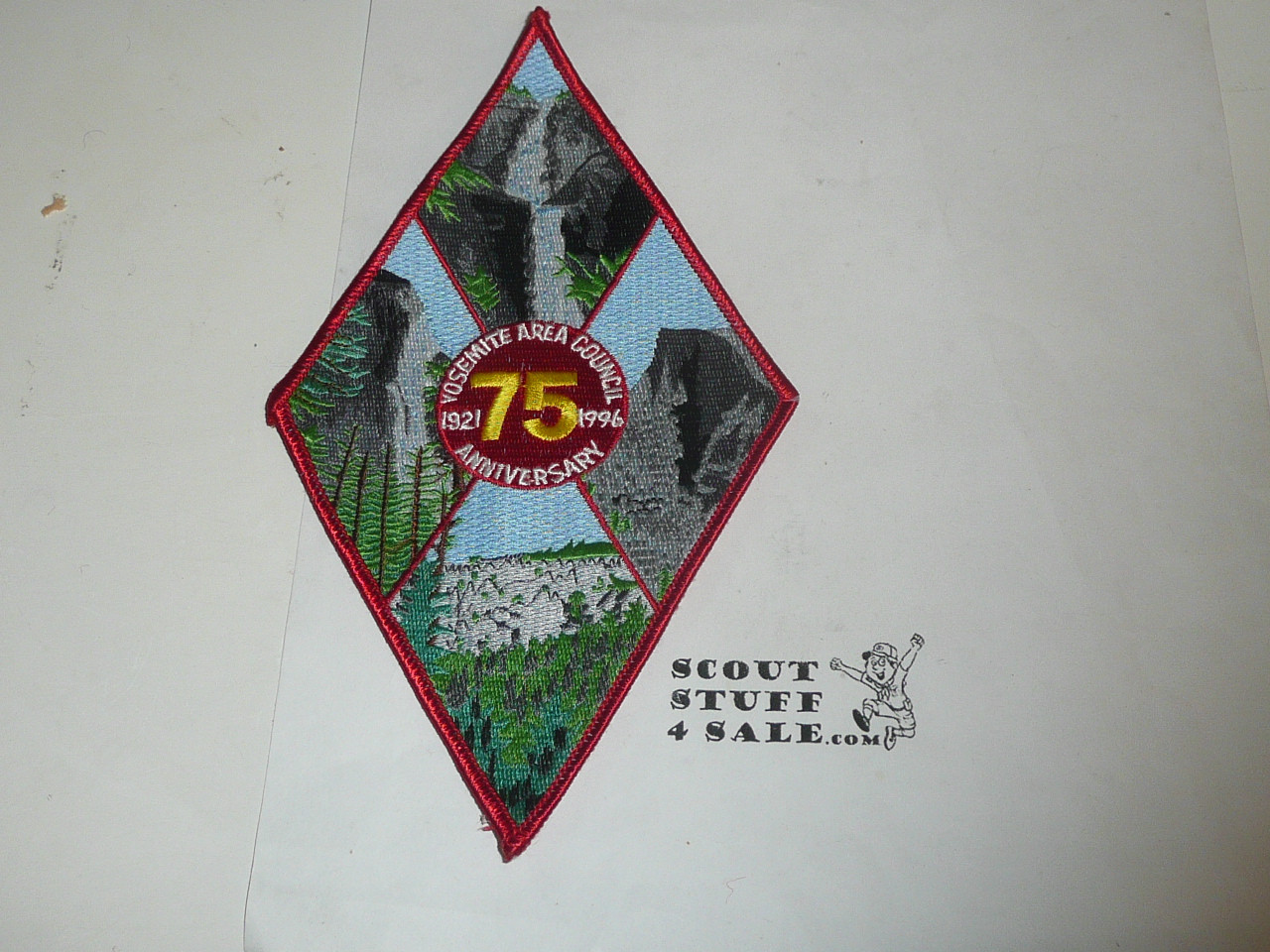 Yosemite Area Council Jacket Patch (CP) - Council 75th Anniversary