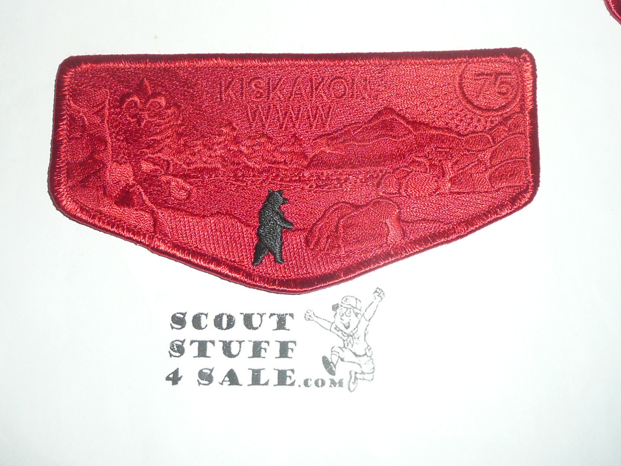 Order of the Arrow Lodge #75 Kiskakon s16 Flap Patch