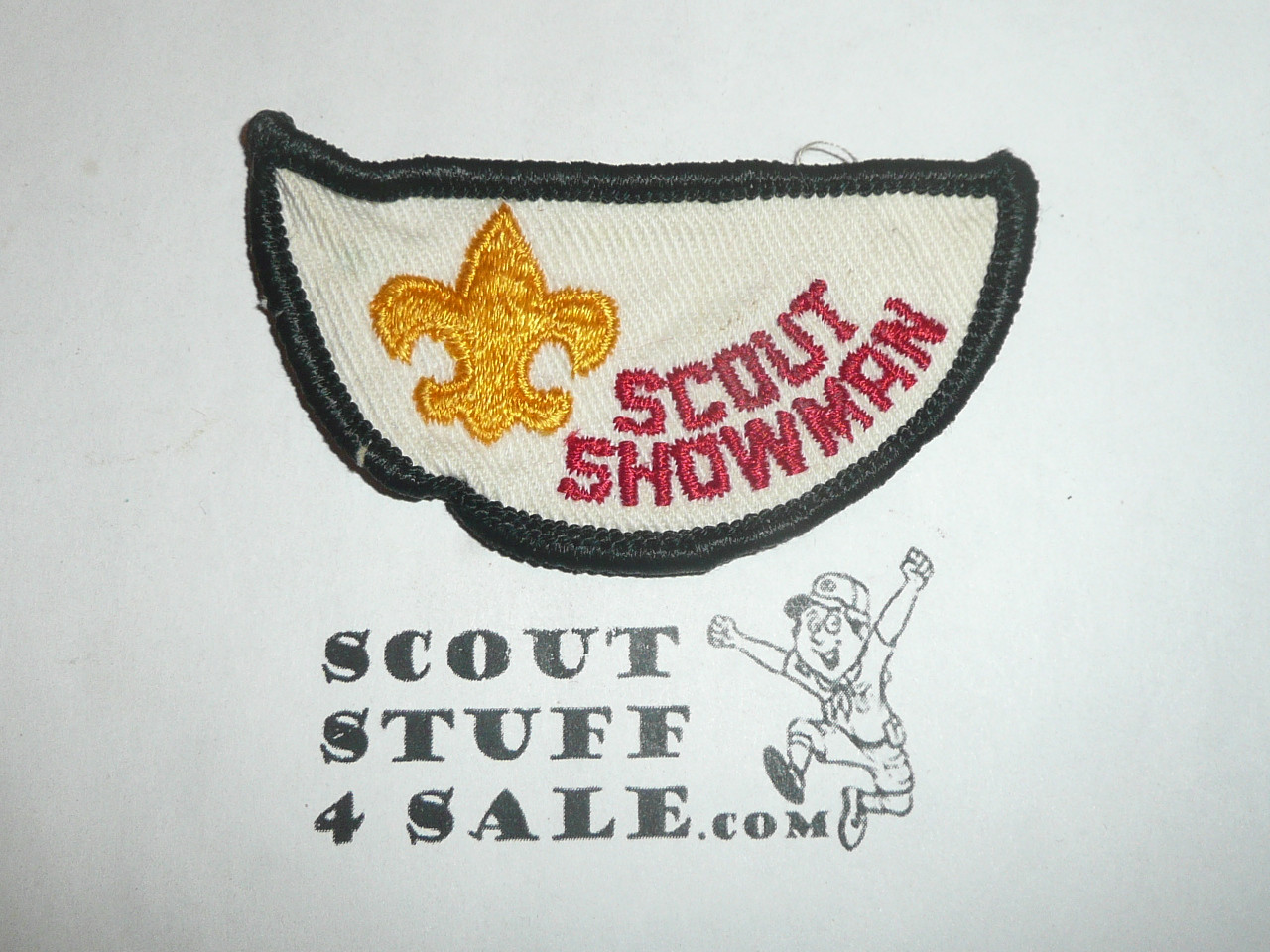 Scout Showman Generic semicircle Patch, lt use