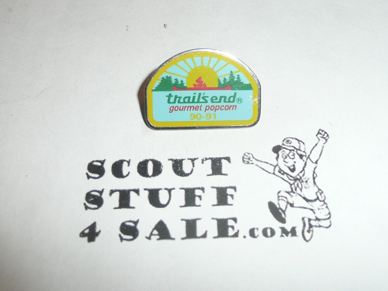 1990-1991 Trail's End Popcorn Pin