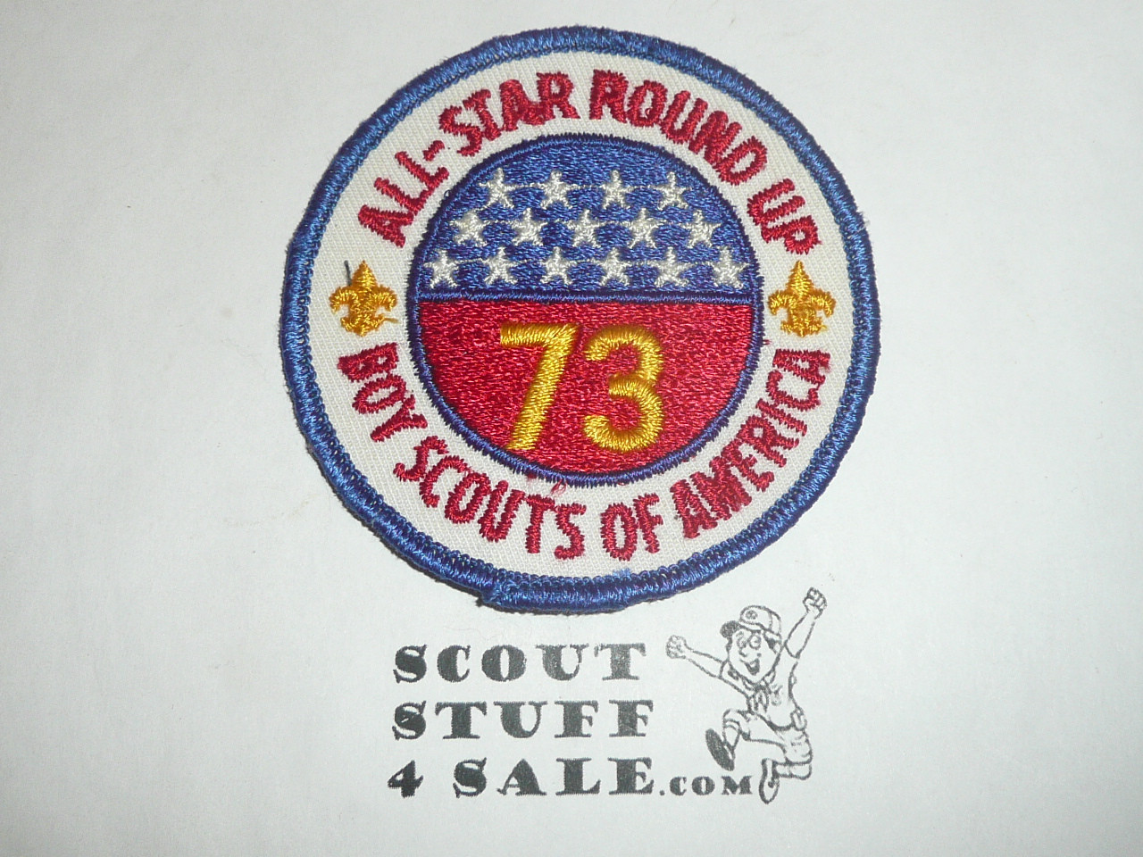 1973 All Star Round-up Patch, Generic BSA issue