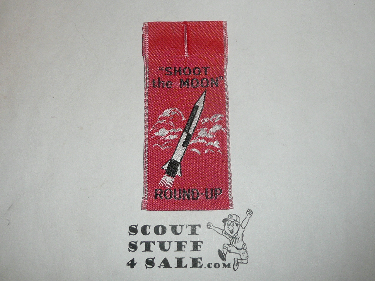 Shoot the Moon Round-up Woven Patch, Generic BSA issue