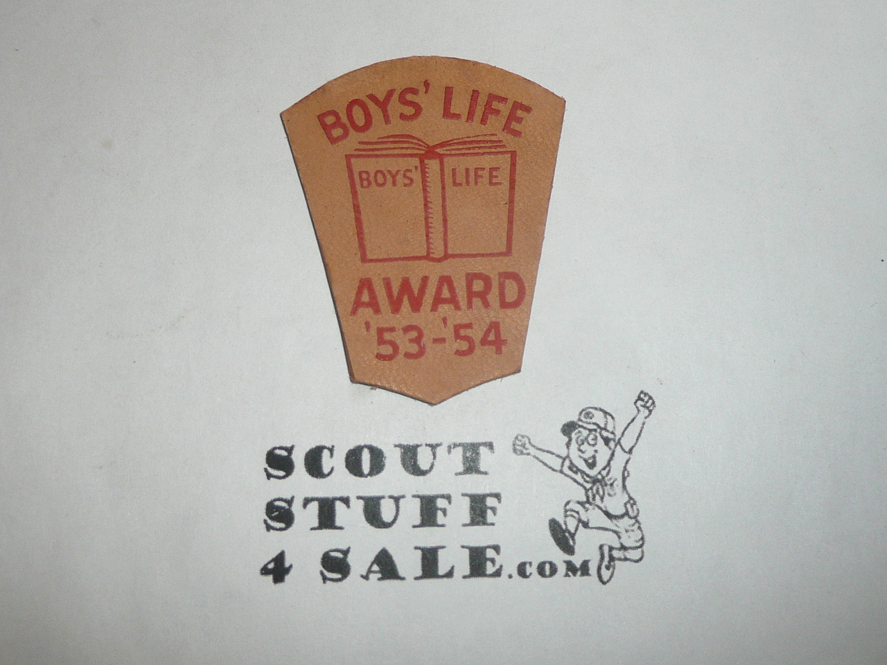 1953-1954 Boys' Life Leather Award