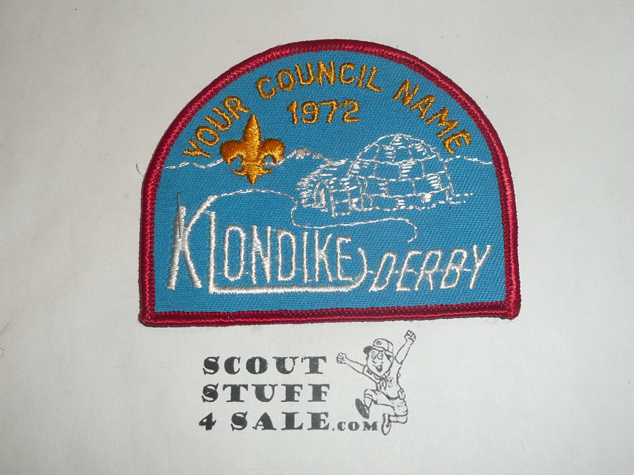 Your Council Name Sample Patch, 1972 Klondike Derby