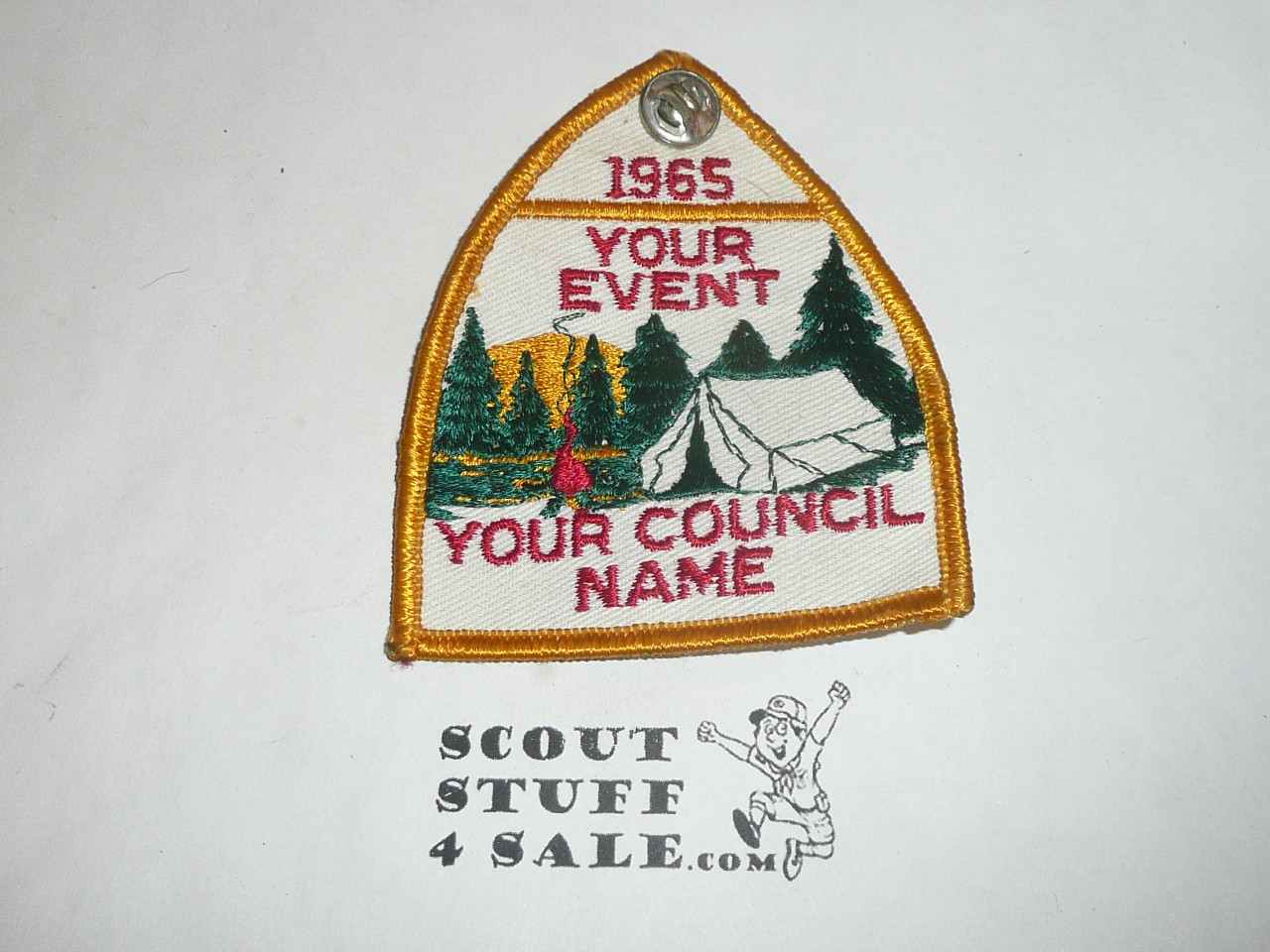 Your Council Name Sample Patch, 1965 Your Event