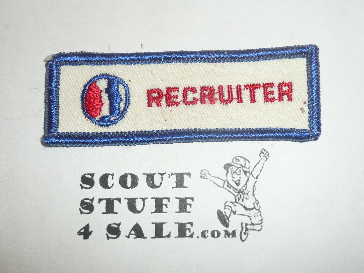 Recruiter Patch, r/w/b faces