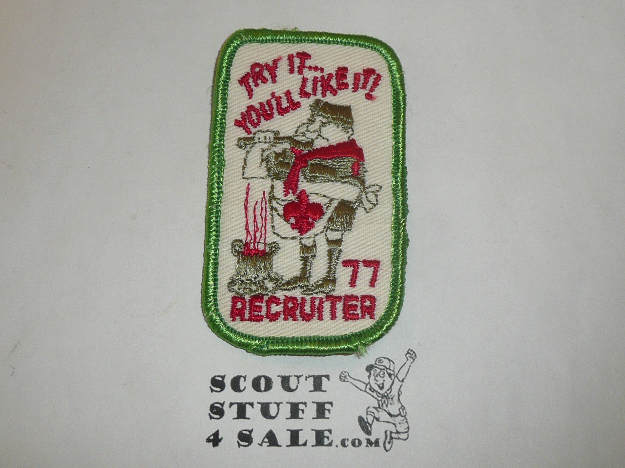 Recruiter Patch, 1977 Try it You'll Like It