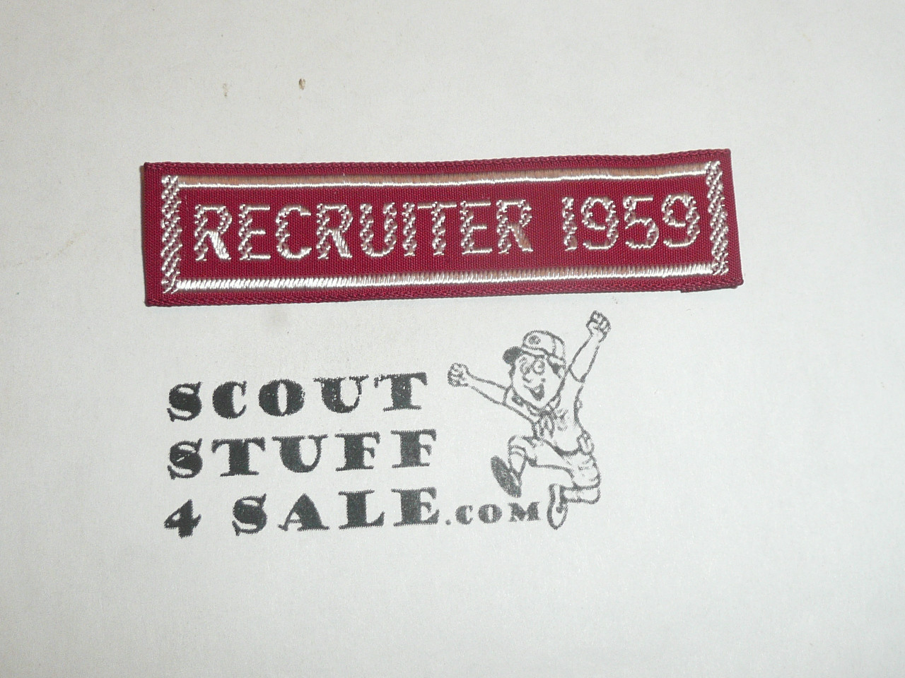 1959 Woven Recruiter Patch